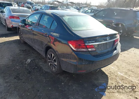 2013 Honda Civic Ex from USA, damaged, VIN 19XFB2F8XDE213144